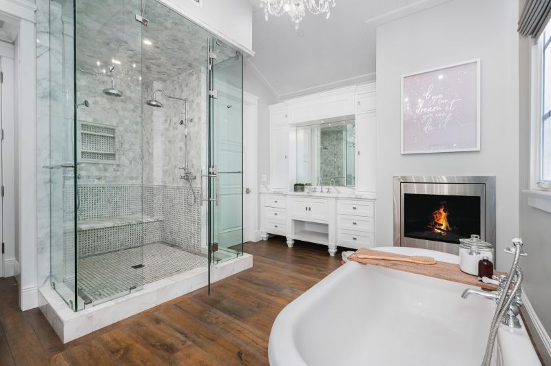 Luxurious Master Bathroom Features